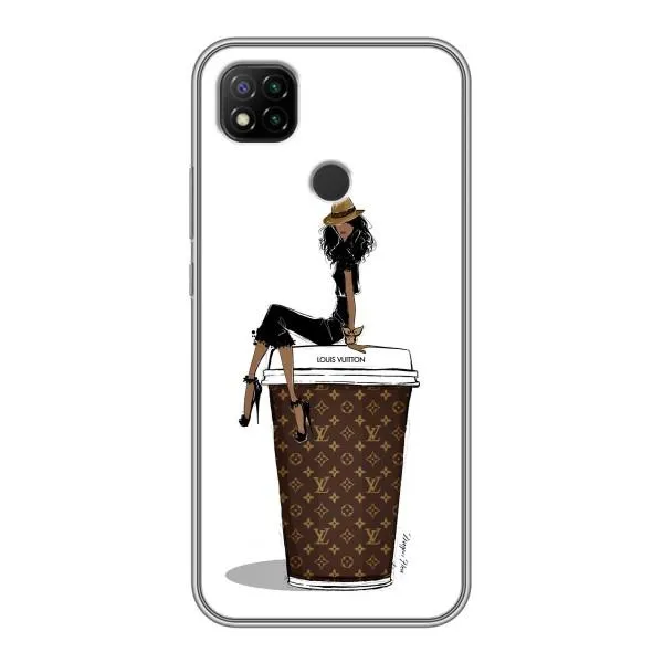 Чехол с принтом «кофе LOUIS VUITTON» для Xiaomi Redmi 9c