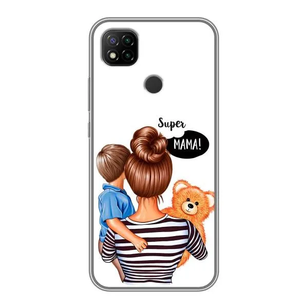 Чехол с принтом «Мама с сыном» для Xiaomi Redmi 9c