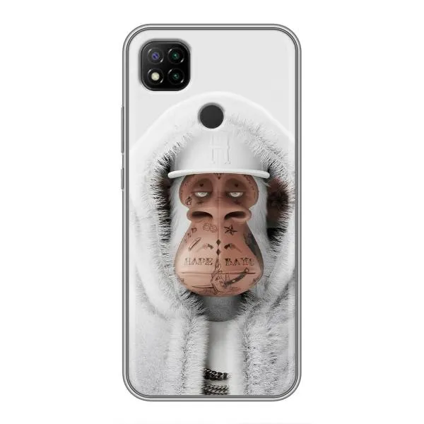 Чехол с принтом «обезьяна NFT в тату» для Xiaomi Redmi 9c