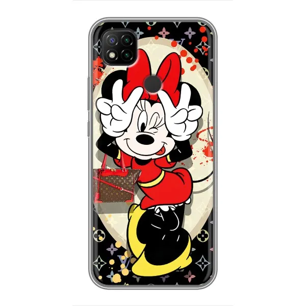 Чехол с принтом «Минни peace» для Xiaomi Redmi 9c