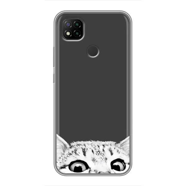 Чехол с принтом «Выглядывает кот» для Xiaomi Redmi 9c