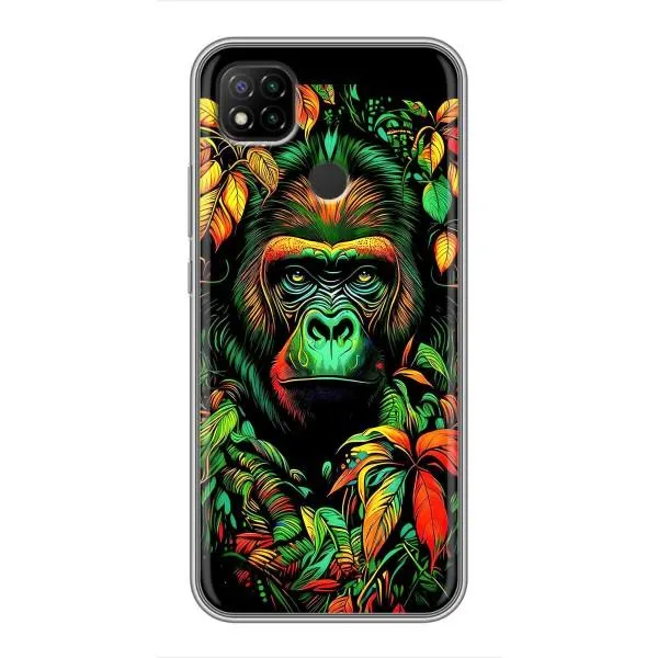 Чехол с принтом «Обезьяна в тропиках» для Xiaomi Redmi 9c Чехол с принтом «Обезьяна в тропиках» для Xiaomi Redmi 9c