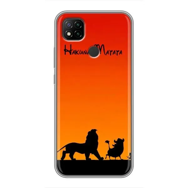 Чехол с принтом «Акуна Матата закат» для Xiaomi Redmi 9c Чехол с принтом «Акуна Матата закат» для Xiaomi Redmi 9c