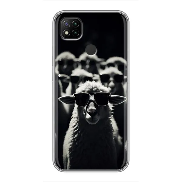 Чохол з принтом «Овечка в окулярах» для Xiaomi Redmi 9c Чохол з принтом «Овечка в окулярах» для Xiaomi Redmi 9c