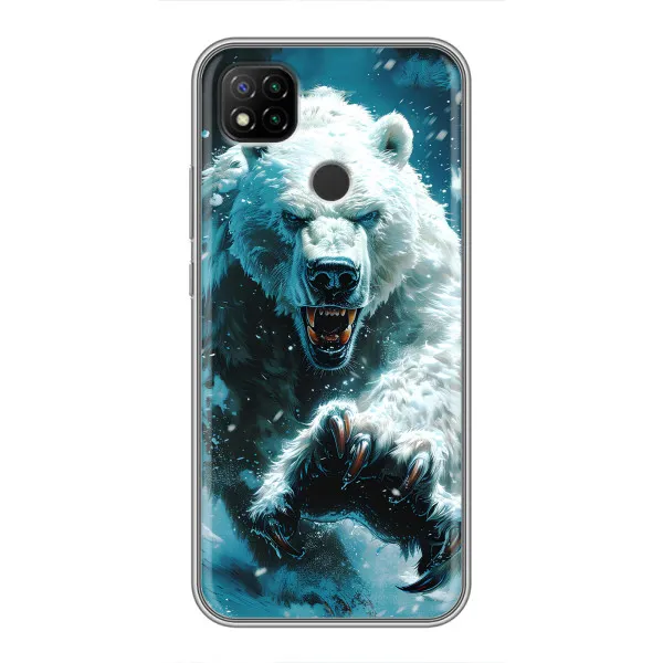 Чохол з принтом «Полярний ведмідь» для Xiaomi Redmi 9c