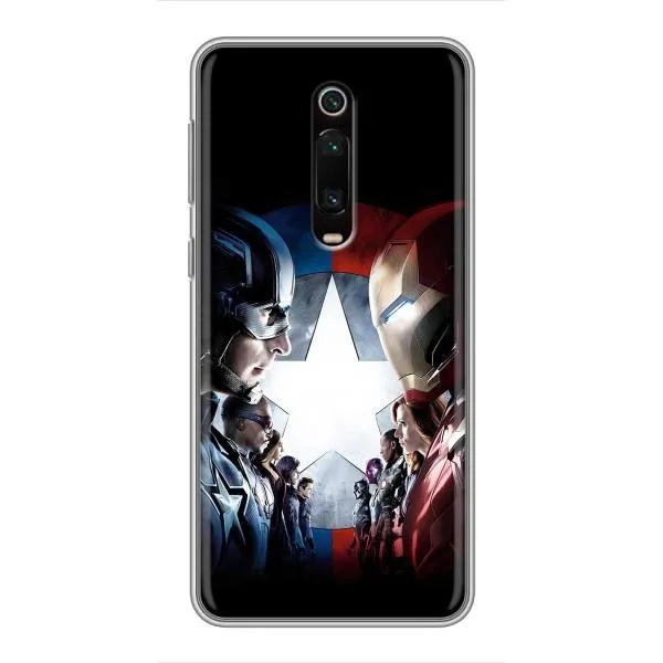 Чохол з принтом «Марвел стайл» для Xiaomi Redmi K20