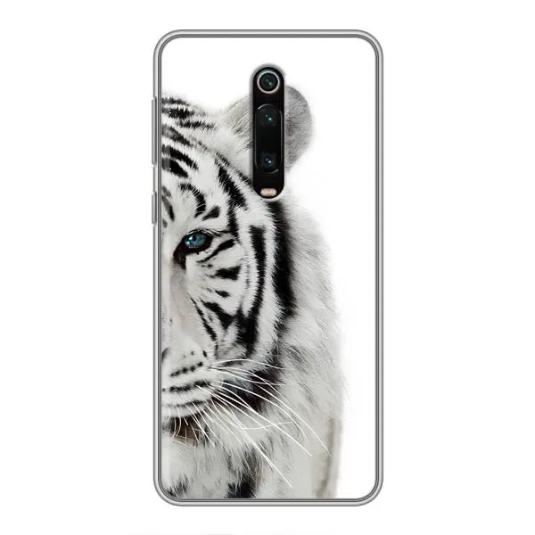Чехол с принтом «Белый Тигр» для Xiaomi Redmi K20