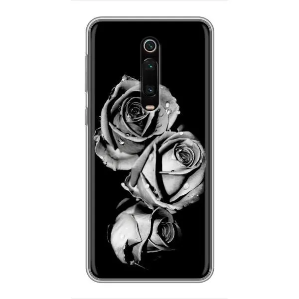 Чохол з принтом «Чорна троянда» для Xiaomi Redmi K20 Чохол з принтом «Чорна троянда» для Xiaomi Redmi K20