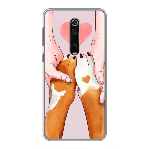 Чехол с принтом «Любовь к собакам» для Xiaomi Redmi K20