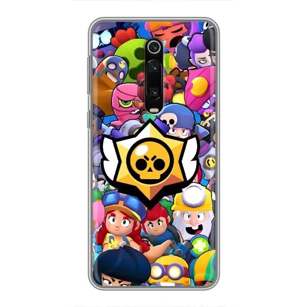 Чохол з принтом «Лого Brawl Stars» для Xiaomi Redmi K20