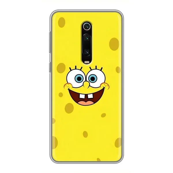 Чохол з принтом «Мордашка Спанч Боба» для Xiaomi Redmi K20 Чохол з принтом «Мордашка Спанч Боба» для Xiaomi Redmi K20