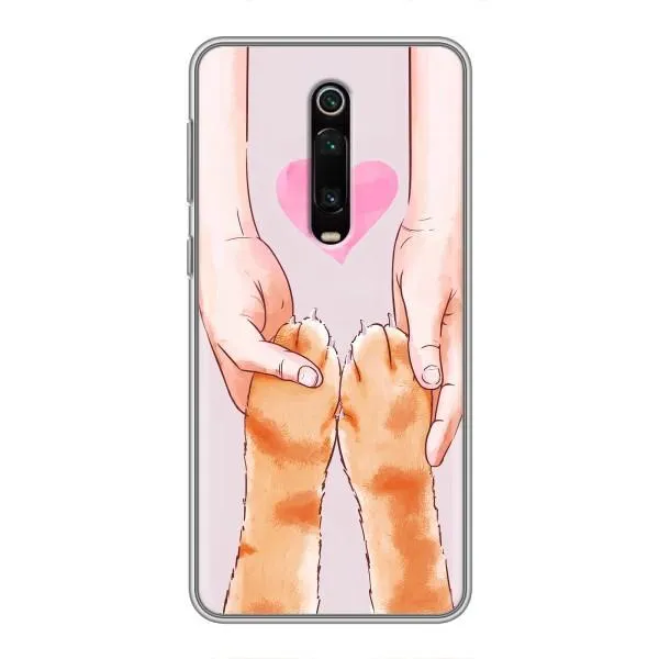 Чехол с принтом «Любовь к котикам» для Xiaomi Redmi K20