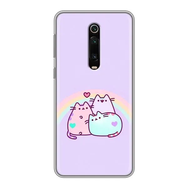 Чехол с принтом «Радужные котики» для Xiaomi Redmi K20