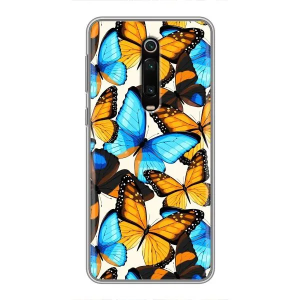 Чехол с принтом «Яркие бабочки» для Xiaomi Redmi K20