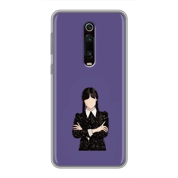 Чехол с принтом «Уэнздей в черном» для Xiaomi Redmi K20