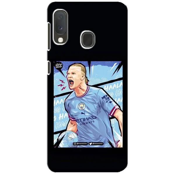 Чехол с принтом «гол Эрлинг Холланд» для Samsung Galaxy A20e