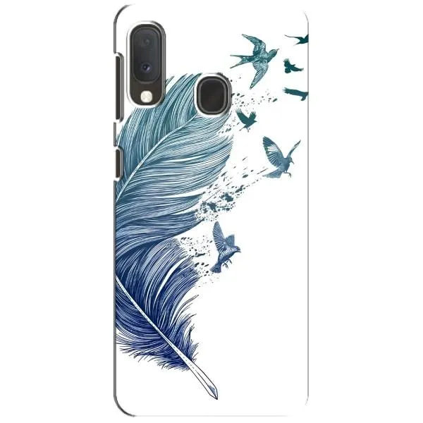 Чехол с принтом «Перышко» для Samsung Galaxy A20e