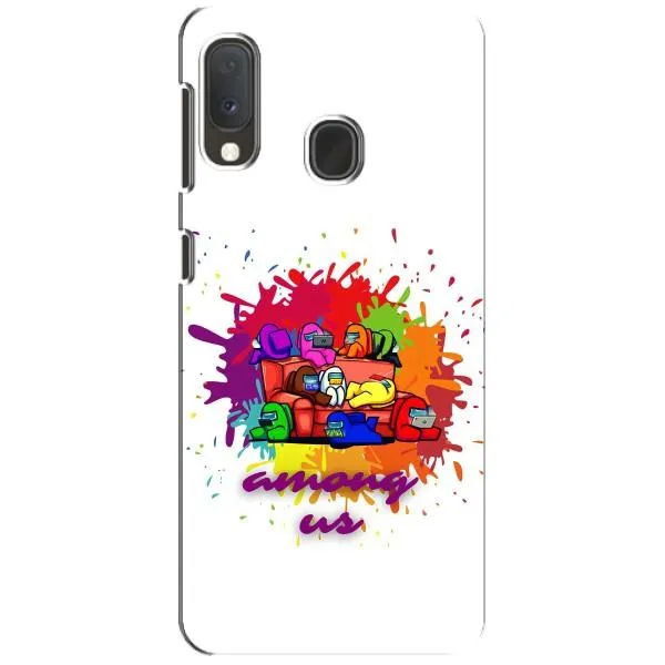 Чехол с принтом «Яркий АмонгАс» для Samsung Galaxy A20e Чехол с принтом «Яркий АмонгАс» для Samsung Galaxy A20e