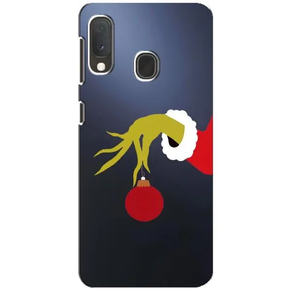 Чохол з принтом «Грінч з іграшкою» для Samsung Galaxy A20e