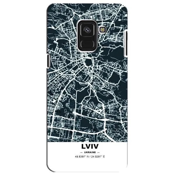 Чехол с принтом «Львов» для Samsung Galaxy A8 Plus 2018 (A730F)