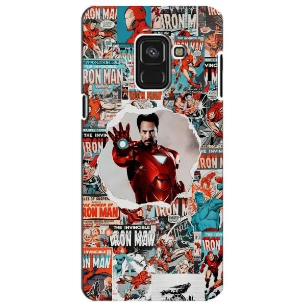 Чехол с принтом «Айронмен» для Samsung Galaxy A8 Plus 2018 (A730F)
