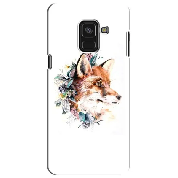 Чехол с принтом «Лисичка в цветочках» для Samsung Galaxy A8 Plus 2018 (A730F) Чехол с принтом «Лисичка в цветочках» для Samsung Galaxy A8 Plus 2018 (A730F)