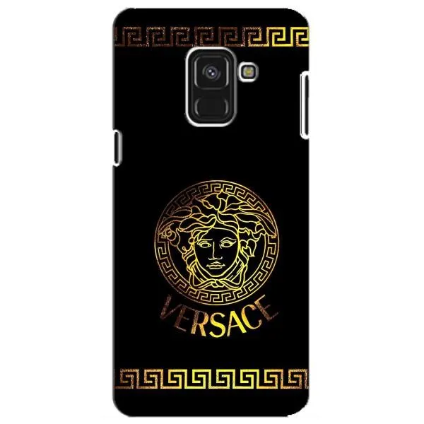 Чехол с принтом «Logo Versace» для Samsung Galaxy A8 Plus 2018 (A730F)