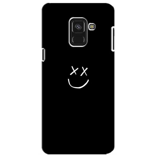 Чехол с принтом «Смайл» для Samsung Galaxy A8 Plus 2018 (A730F)