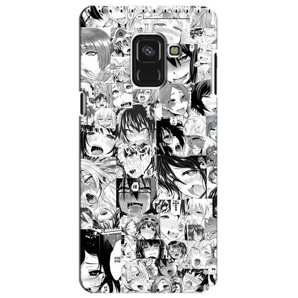 Чехол с принтом «Ahegao manga» для Samsung Galaxy A8 Plus 2018 (A730F)
