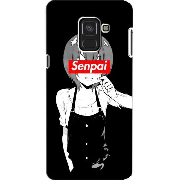 Чохол з принтом «Senpai» для Samsung Galaxy A8 2018 (A530F)