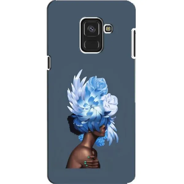 Чохол з принтом «Квіти на голові» для Samsung Galaxy A8 2018 (A530F)