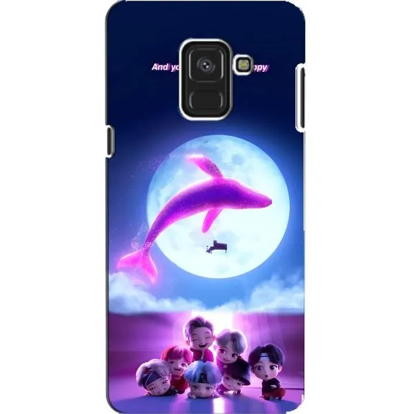 Чохол з принтом «КИТ BTS» для Samsung Galaxy A8 2018 (A530F)