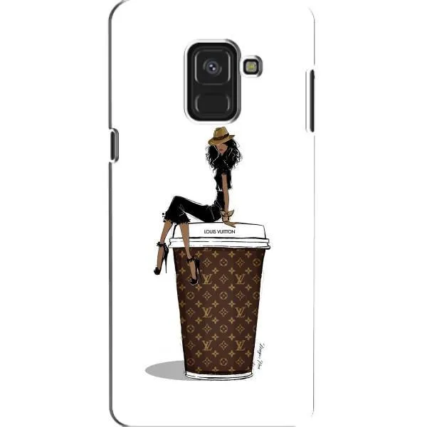 Чехол с принтом «кофе LOUIS VUITTON» для Samsung Galaxy A8 2018 (A530F)