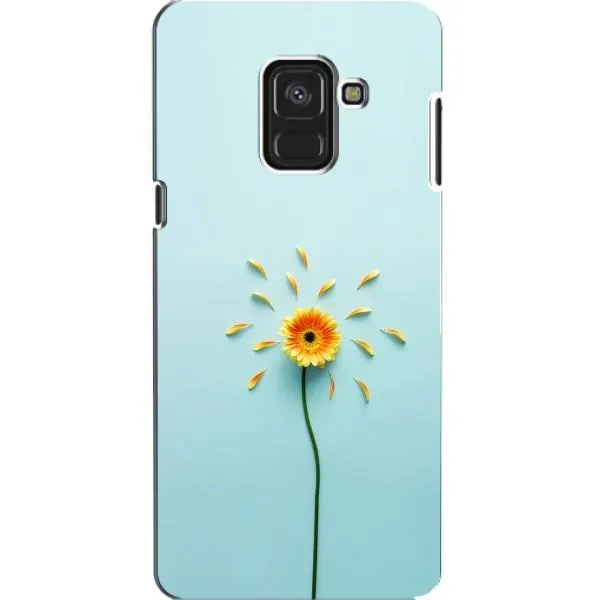 Чехол с принтом «Желтый цветок» для Samsung Galaxy A8 2018 (A530F)