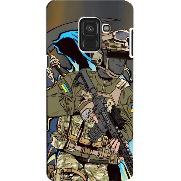 Чехол с принтом «Воин ВСУ» для Samsung Galaxy A8 2018 (A530F)