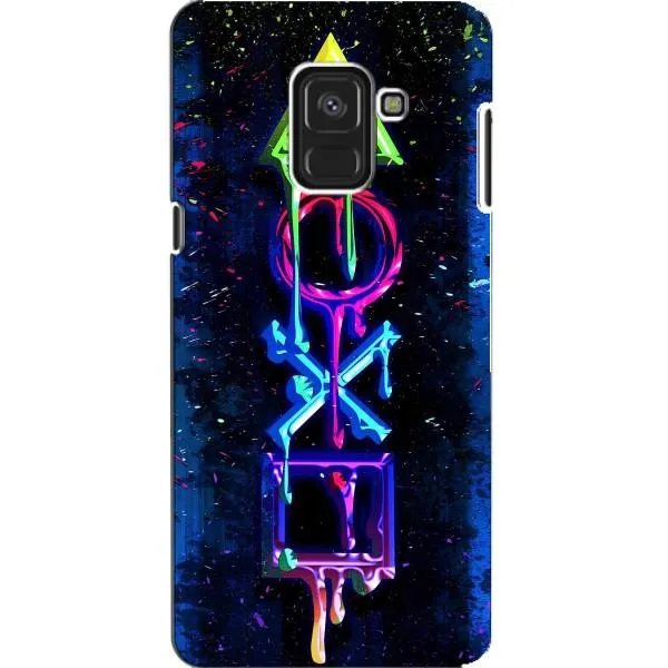 Чохол з принтом «Pleystation лого» для Samsung Galaxy A8 2018 (A530F)