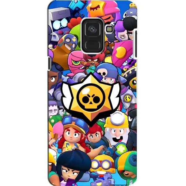 Чохол з принтом «Лого Brawl Stars» для Samsung Galaxy A8 2018 (A530F)