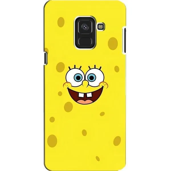 Чохол з принтом «Мордашка Спанч Боба» для Samsung Galaxy A8 2018 (A530F)