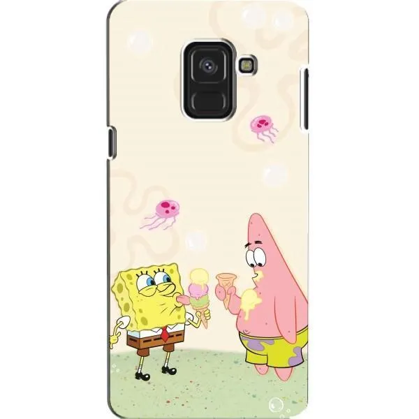 Чехол с принтом «Патрик и Боб» для Samsung Galaxy A8 2018 (A530F)