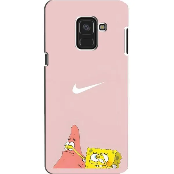 Чехол с принтом «Патрик и Губка» для Samsung Galaxy A8 2018 (A530F)