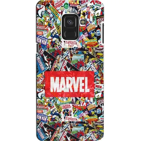 Чохол з принтом «Марвел комікси» для Samsung Galaxy A8 2018 (A530F)