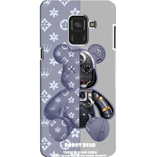 Чехол с принтом «Робот Мишка» для Samsung Galaxy A8 2018 (A530F)