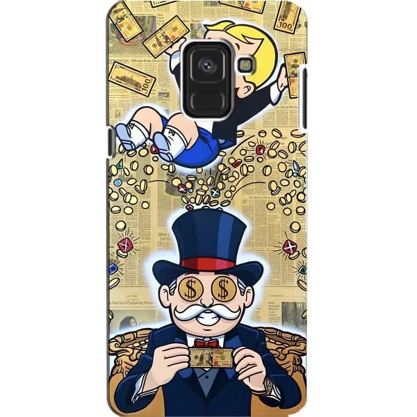 Чехол с принтом «Монополия Мен» для Samsung Galaxy A8 2018 (A530F)