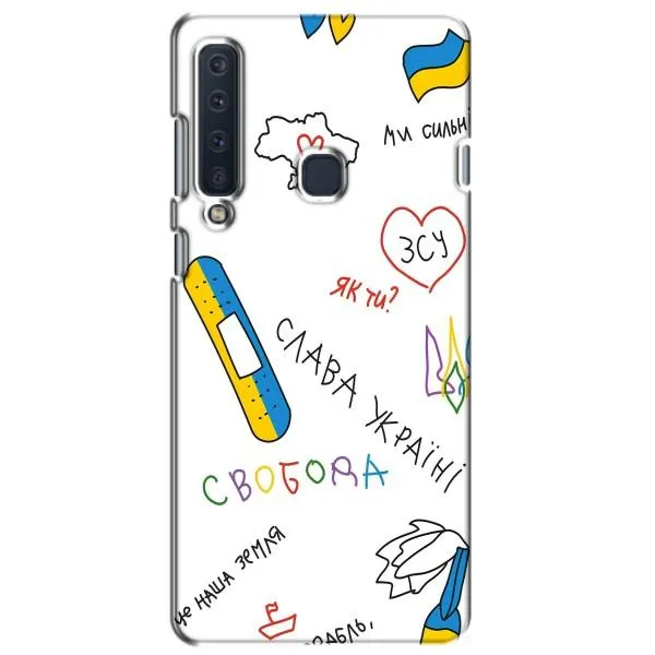 Чехол с принтом «Стикер» для Samsung Galaxy A9 2018 (A920)