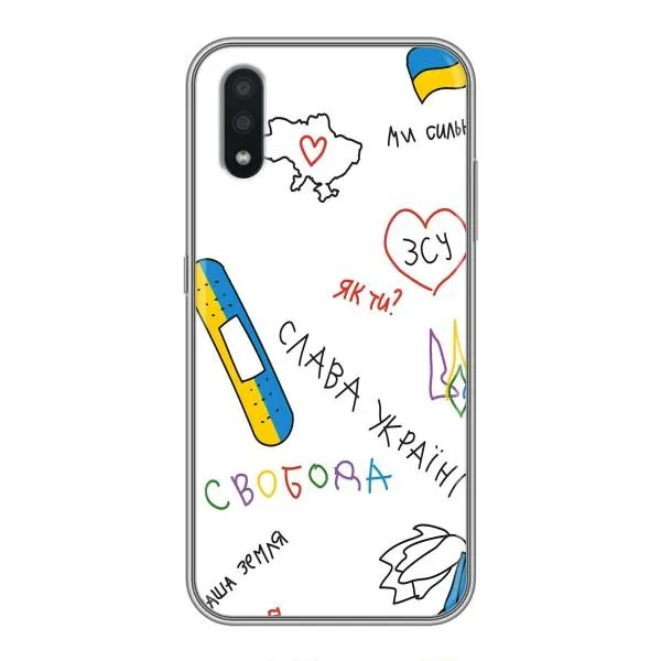 Чехол с принтом «Стикер» для Samsung Galaxy A01 Core Чехол с принтом «Стикер» для Samsung Galaxy A01 Core