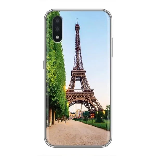 Чехол с принтом «Дорога в Париж» для Samsung Galaxy A01 Core