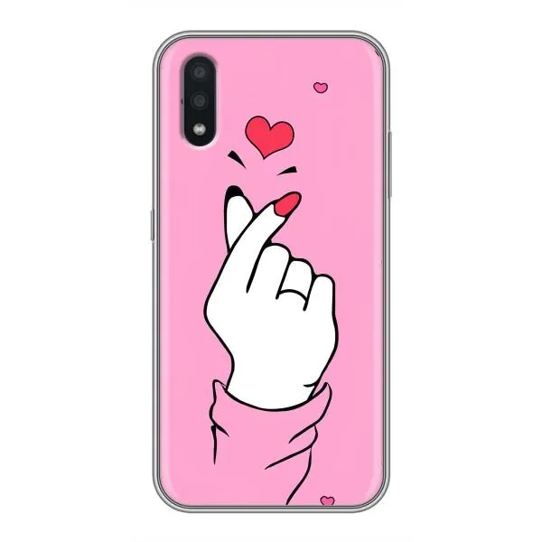 Чехол с принтом «Знак Love» для Samsung Galaxy A01 Core