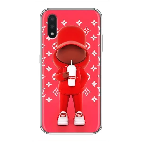 Чехол с принтом «Модный стиль» для Samsung Galaxy A01 Core