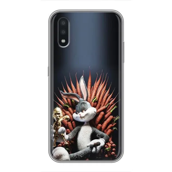 Чехол с принтом «Король Кролик» для Samsung Galaxy A01 Core