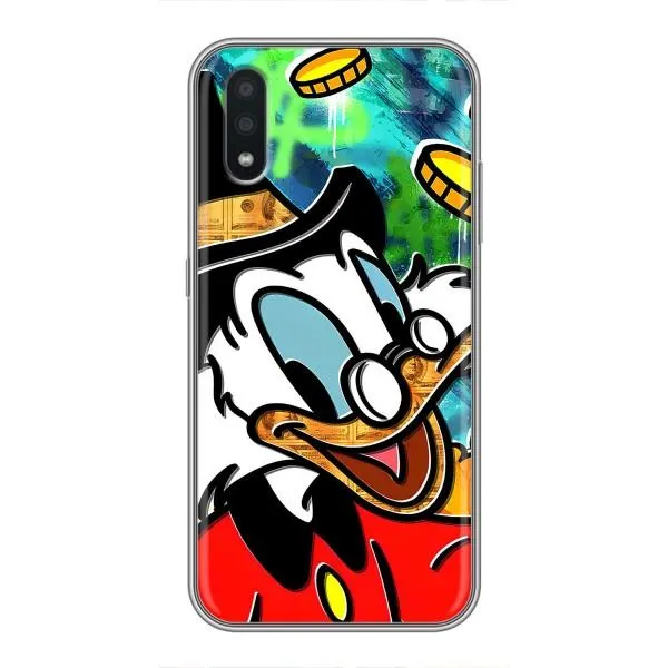 Чехол с принтом «Счастлива Утка» для Samsung Galaxy A01 Чехол с принтом «Счастлива Утка» для Samsung Galaxy A01